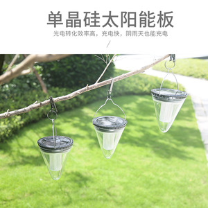 Luces Solares de Jardín Colgantes LED para Exteriores, Impermeables IP65, Decorativas para Patio y Jardín - Product Image 4