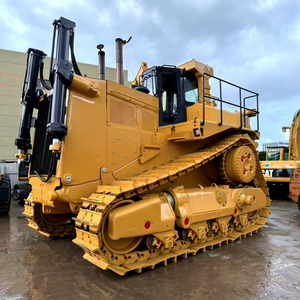 รถดันดินตีนตะขาบ Caterpillar D10N มือสองจากญี่ปุ่น พร้อมเครื่องยนต์ CAT3412 รถดันดินขนาดใหญ่ พร้อมริปเปอร์ สำหรับงานก่อสร้างและปรับระดับพื้นดิน - Product Image 1