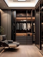 Armoire de chambre PRIMA sur mesure, directement de l'usine, avec portes battantes, pour rangement et ameublement intérieur