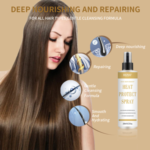Spray protecteur thermique à l'huile d'argan et à la kératine pour salon de coiffure Riginas Private Label, réparation des <span class=keywords><strong>cheveux</strong></span> abîmés - Product Image 5