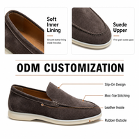 Mocassins en daim de vache pour hommes en gros – Cadeau idéal pour la fête de Thanksgiving, Noël, pour mari, papa, ou entre amis aujourd'hui