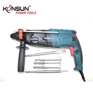 Trapano a percussione elettrico KONSUN 83428 resistente 2-28 modello 800W 28mm - Product Image 1