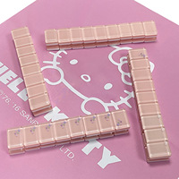 Table de jeu de société portable de luxe moderne en acrylique, avec support pour tuiles de Mahjong américain et tapis de jeu