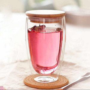 Tasse à thé en <span class=keywords><strong>verre</strong></span> Borosilicate, style européen à <span class=keywords><strong>Double</strong></span> <span class=keywords><strong>paroi</strong></span> en <span class=keywords><strong>verre</strong></span> Borosilicate - Product Image 6