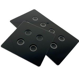 Couverture de panneau d'interrupteur en verre flotté trempé ultra-transparent, structure solide, motif plat, éclairage intelligent pour la maison, anti-UV, marque <span class=keywords><strong>MAREAL</strong></span> - Product Image 5