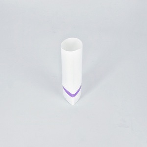 Vật Liệu Tái Chế 20Ml Nền Tảng Màu Trắng Kem BB Kem Đóng Gói Ống Với Tam Giác Đôi Tường Bìa - Product Image 6