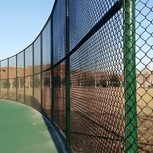 Gran oferta y valla de seguridad de alta calidad, valla de eslabones de cadena usada con alambre de púas a la venta - Product Image 3