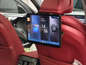 Meilleures ventes pour BMW Série 5/7 X3 X5 X6 GT5, écran tactile de 14 pouces pour appuie-tête de voiture, moniteur pour siège arrière, <span class=keywords><strong>Android</strong></span>, <span class=keywords><strong>Android</strong></span> Auto - Product Image 1