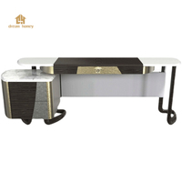 Lampe italienne de luxe, bureau d'ordinateur, mobilier de bureau, table d'écriture, table de patron