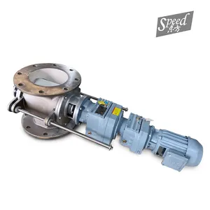 Slide Type Rotary pneumatic valve/rotary star valve for vacuum conveyor hopper discharge