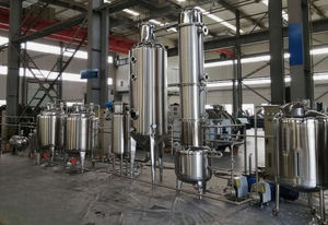 نظام مبخر فراغي بتركيز واحد تأثير كبير من الطحلبات الطحلبية البنية (عشب البحر/الأعشاب البحرية) - Product Image 4