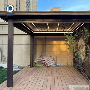 Pérgola de Aluminio Premium con Ventilación Bilateral, Clásica, Gruesa, con Aislamiento Térmico Extendido y Estable, para Caminatas Ligeras - Product Image 3