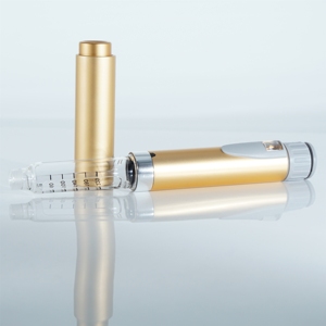 Advanced OEM Metal V2 60U Insulin Pen 3ml Cartridge Reusable Device for Broad Drug Compatibility Lower Dosing <b>Glass</b> <b>Packaging</b> - Product Image 2
