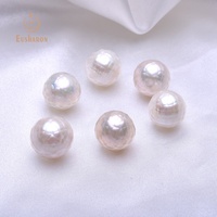 Perles d'eau douce blanche Edison, pour la fabrication de bijoux, en vrac, grande taille, 12 à 13mm, nouveau modèle