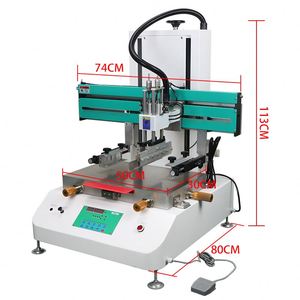 Impresora de Pantalla Plana Semiautomática de Escritorio, Equipo Nuevo para Impresión de Pantalla Plana, Estación de Impresión de Pasta de Soldadura y Pegamento - Product Image 3