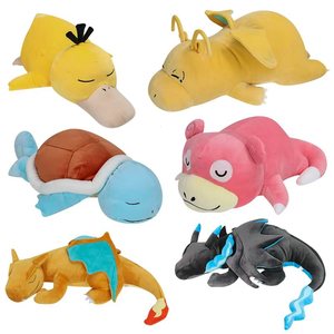 Muñecos de Peluche de Charizard Durmiendo, Lindos y de Alta Calidad, Directo de Fábrica, Almohadas de Peluche Suaves de Pokémon - Product Image 1