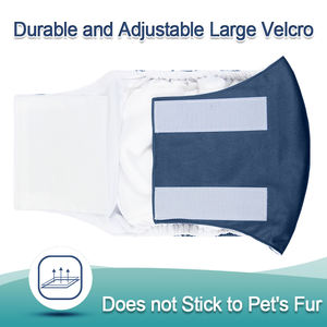 Famicheer पुरुष कुत्ता पालतू पेट लपेटें बैंड डायपर मध्यम कुत्ते पेशाब माहवारी डायपर - Product Image 4