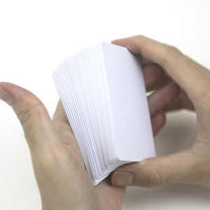 YTS Factory Price PVC Waterproof Plastic Gift Membership White Sublimation <b>Blanks</b> Card - Product Image 4