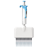 Pipette mécanique légère de 75 g, nouvelle conception, monocanal, volume réglable, entièrement autoclavable