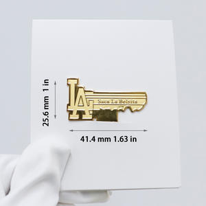 कस्टम धातु एनमेल टोपी पिन गोल्फ बेसबॉल टोपी ब्रेम क्लिप के साथ श्रृंखला फ्रेम पिन सीमा - Product Image 3