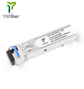 Ricetrasmettitore ottico collegabile modulo SFP 1G BIDI 10km <span class=keywords><strong>1</strong></span> Core 1310/1550nm SMF Simplex <span class=keywords><strong>LC</strong></span> direttamente dalla fabbrica - Product Image 4