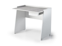 Bureau de travail en bois Terraneo moderne et pratique de haute qualité avec étagères pour ordinateur, idéal pour la maison ou un usage commercial