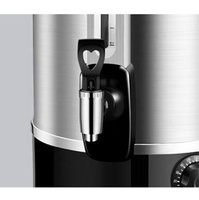 Samovar électrique en acier inoxydable 35L avec percolateur, contrôle automatique de la température, cafetière à percolation, infusion rapide