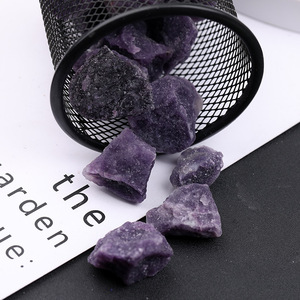 Atacado Natural Mica Roxo Incenso Pedra De Cura Para Decoração De Casa Outros Artesanato De Cristal - Product Image 5