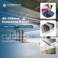 Puerta Seccional Industrial de Polímero, Panel de Acero Aislado con PU de 40 mm, Riel de Elevación Alta para Muelle de Carga de Centro Logístico