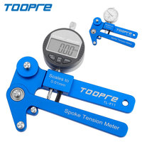TOOPRE Set roda pengoreksi sepeda, aksesori pit pengukur tegangan aluminium Aloi, alat koreksi Rib cincin penyesuaian kawat