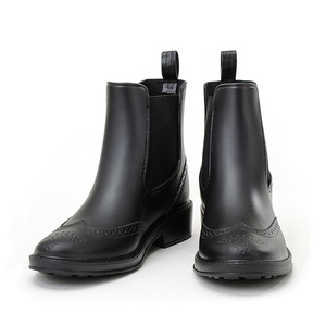 Elegante más populares PVC <span class=keywords><strong>de</strong></span> moda <span class=keywords><strong>de</strong></span> las mujeres zapatos <span class=keywords><strong>de</strong></span> la <span class=keywords><strong>lluvia</strong></span> <span class=keywords><strong>de</strong></span> antideslizante Botas <span class=keywords><strong>de</strong></span> <span class=keywords><strong>lluvia</strong></span> <span class=keywords><strong>de</strong></span> tacón plano - Product Image 4