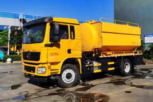 รถบรรทุก SHACMAN L3000 4x2 แบบ Jet Vac Tanker ความจุ 14 ลูกบาศก์เมตร เครื่องยนต์ Weichai 220 แรงม้า พร้อมตัวเลือกปั๊มสุญญากาศแบบ Dual Jetting & Suction สำหรับนำเข้าและส่งออกตามสั่งจากโรงงาน - Product Image 4