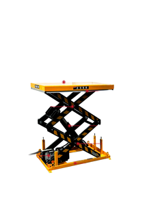Plataforma de elevación hidráulica eléctrica Máquina de elevación tipo tijera fija, Máquina de elevación de carga tipo tijeras grandes de servicio pesado - Product Image 5