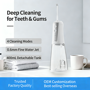 Dispositivo de Limpieza Dental H2, Productos de Belleza Personal, Irrigador Bucal de 400 ml, <span class=keywords><strong>Limpiador</strong></span> <span class=keywords><strong>Interdental</strong></span> Eléctrico - Product Image 2