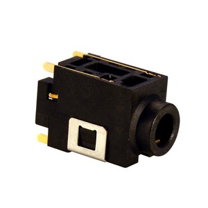 หัวต่อหูฟัง STX-353K7A-6N-KTTR ขนาด 3.50 มม. รุ่น STX-353 แบบ Barrel Audio Connector ช่องเสียบโทรศัพท์ 5 ขั้ว <span class=keywords><strong>TRRRS</strong></span> STX353K7A6NKTTR แบบบัดกรี - Product Image 1