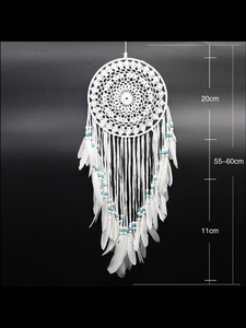 Dream Catcher <span class=keywords><strong>Macrame</strong></span>; Crystal Dream Catcher;Big Dream Catcher - Product Image 6
