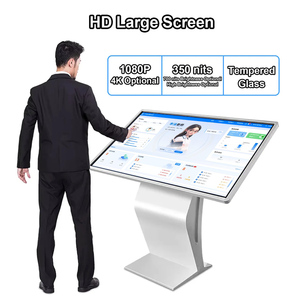Kiosco de autoservicio con pantalla táctil tipo K <span class=keywords><strong>para</strong></span> consulta en grandes centros comerciales, tótem de señalización digital. - Product Image 4