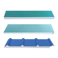 Prix d'usine Panneaux de stockage en chambre froide de 5cm d'épaisseur Isolation en polyuréthane Panneau sandwich modulaire en ciment Eps