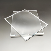 Feuille de verre trempé transparent sur mesure de 6 mm, 8 mm, 10 mm pour mur-rideau décoratif