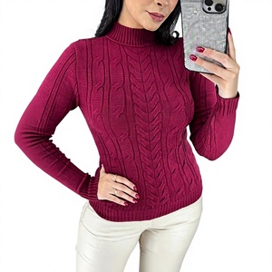 Suéter de Moda para Mujer de Alta Calidad, Manga Larga, Tejido de Punto, Suéter Cómodo, Proveedor de Prendas de Punto de Calidad de BD - Product Image 1