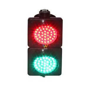 LED-Mini-Ampel (100mm) - Wirtschaftliche Mini-Ampel mit Montagehalterung - Product Image 1