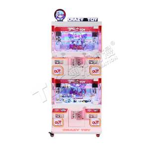 Tongli thiết kế mới đồng tiền hoạt động <span class=keywords><strong>4</strong></span> người chơi Claw máy trẻ em giải thưởng nhỏ đồ chơi cần cẩu bán hàng tự động <span class=keywords><strong>Arcade</strong></span> vui chơi giải trí Claw máy - Product Image 1