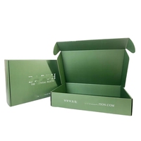 Boîte d'expédition en carton ondulé pliable de toutes formes, imprimée en couleur, avec logo personnalisé, pour l'envoi de colis en gros