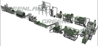 Ligne de recyclage des bouteilles en plastique, recyclage des déchets plastiques, machines de recyclage du plastique