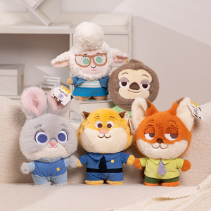 Venta caliente 25cm lindo Animal loco conejo peluche muñeca uniforme inspirado figura juguete - Product Image 1