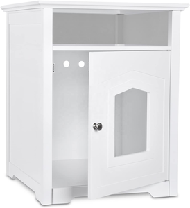 Meuble en bois pour <span class=keywords><strong>chat</strong></span>, boîte à litière cachée, mobilier <span class=keywords><strong>de</strong></span> <span class=keywords><strong>maison</strong></span> avec Table, livraison gratuite - Product Image 2