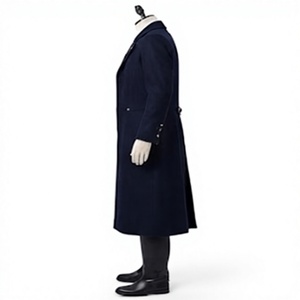 Veste de smoking noire sur mesure pour homme, style victorien, uniforme formel d'extérieur - Product Image 3