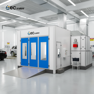 Cabina di Verniciatura per Auto OBEC <span class=keywords><strong>DS3</strong></span> con Bruciatore Diesel, Illuminazione LED, Certificazione CE, <span class=keywords><strong>Dimensioni</strong></span> Personalizzabili, Capacità di Cottura Vernici Auto, Potenza 12/24kW - Product Image 3