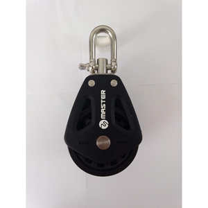 ลูกล้อเรือใบสามล้อ Master BP-0905F ขนาด 90 มม. เส้นผ่านศูนย์กลางล้อ 14 มม. สำหรับงานทางทะเล - Product Image 3