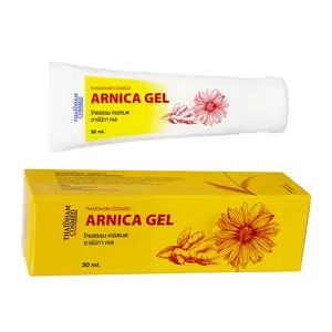 Arnica Gel Thai Herbs Extract Pain Relief Gel Joint Pain Knee Pain Size 30g. Premium Quality From Thailand Made by Natural